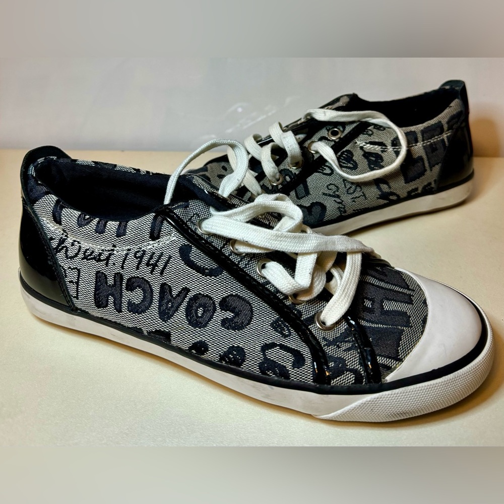 Coach Barrett Sneakers Canvas Women 7 1/2B